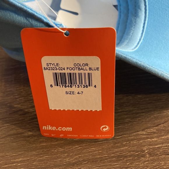 NWT Nike  Adjstable Hat Paint Drip Yellow & Blue Childs - Picture 9 of 11